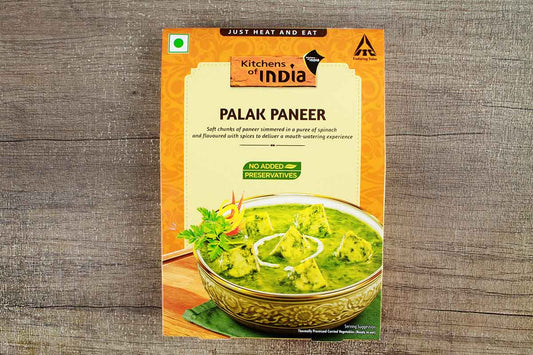 Kitchens Of India Palak Paneer Heat & Eat 285 Gm