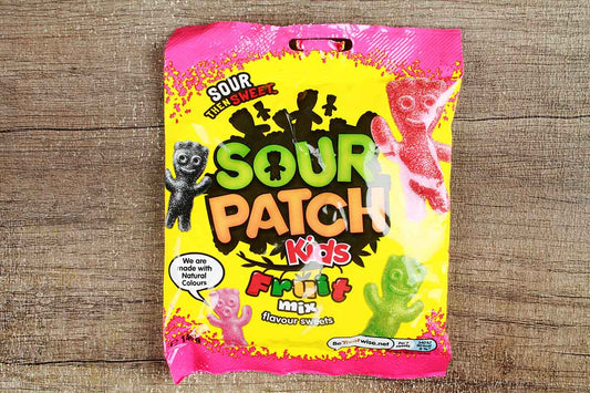 Sour Then Sweet Sour Patch Kids Mix Fruit Flavour Sweets 130 Gm
