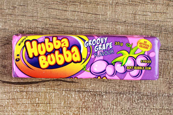 hubba bubba groovy grape flavour 35