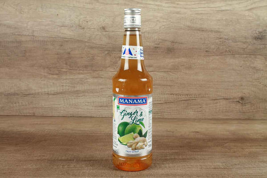 Manama Ginger & Lime Syrup 750 Ml