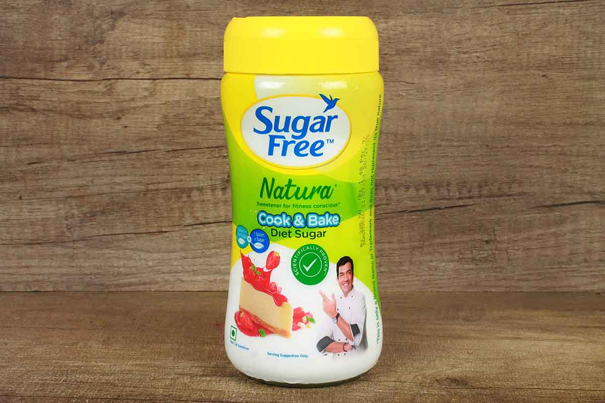 Sugar Free Natura Cook & Bake Diet Sugar 220 Gm