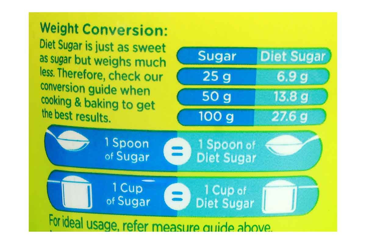 Sugar Free Natura Cook & Bake Diet Sugar 220 Gm
