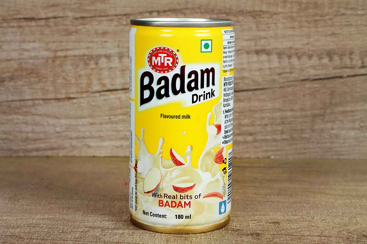 Mtr Badam Drink Tin 180 Ml
