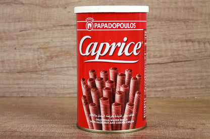 Papadopoulos Hazelnut And Cocoa Cream Wafer Roll 115 Gm