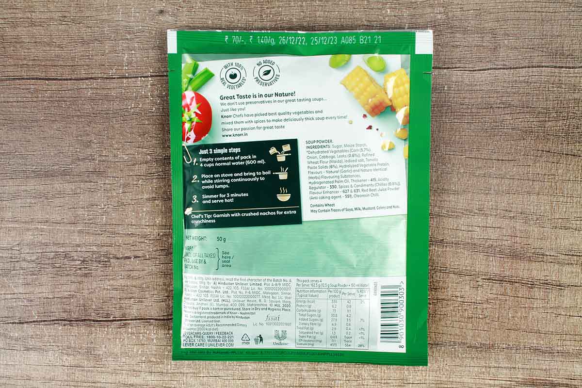 Knorr Mexican Tomato Corn Soup 50 Gm