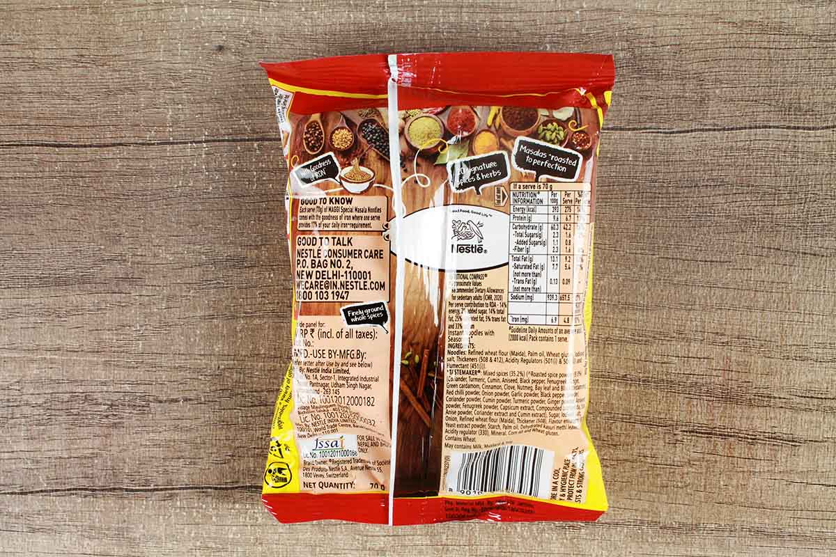 Maggi Special Masala Noodles Spicy Yummy 70 Gm