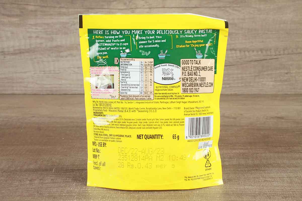 Maggi Pazzta Masala Panne 69.5 Gm