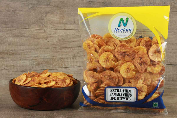 EXTRA THIN BANANA CHIPS RIPE 200