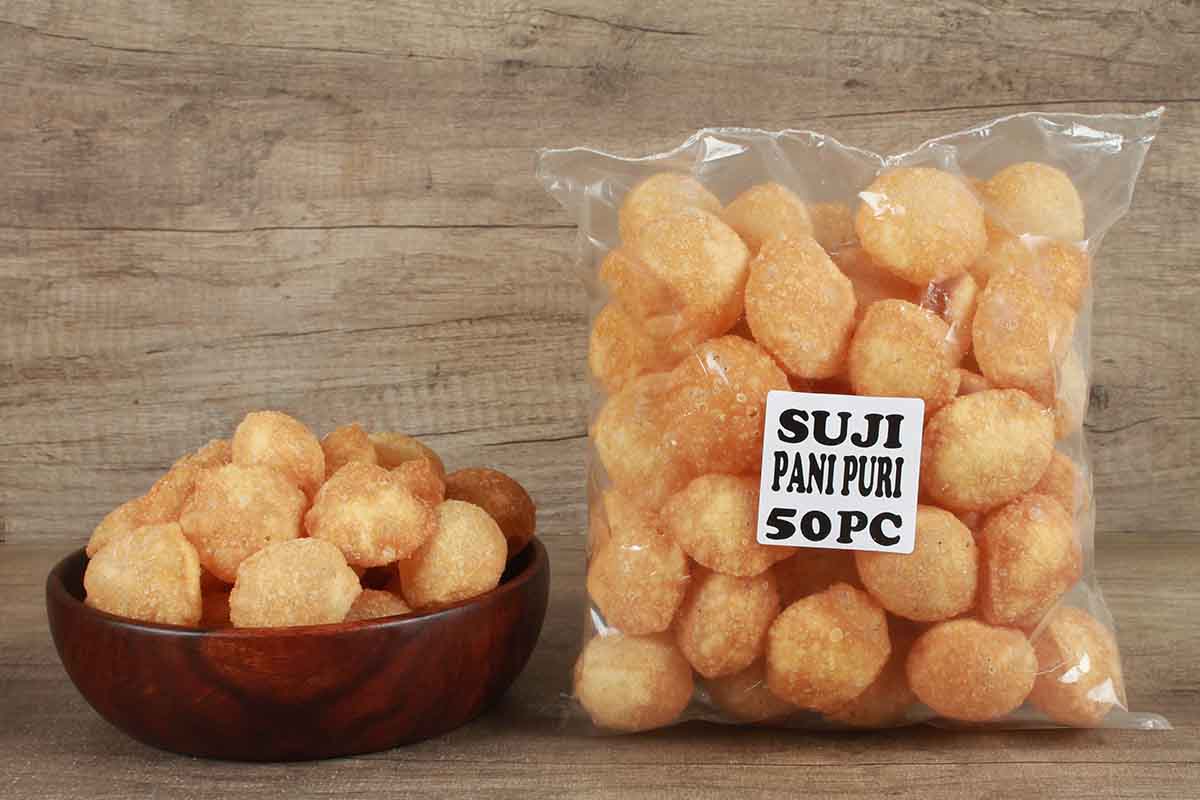 Suji Pani Puri 50 Pc