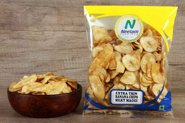 EXTRA THIN BANANA CHIPS SILKY MAGGI 200