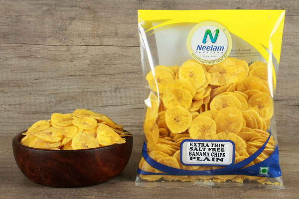 EXTRA THIN SALT FREE BANANA CHIPS PLAIN 200