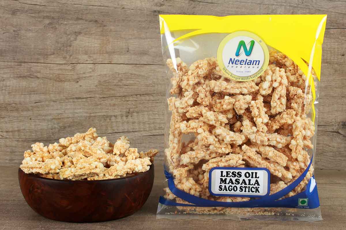 Less Oil Sago Stick Masala 200 Gm