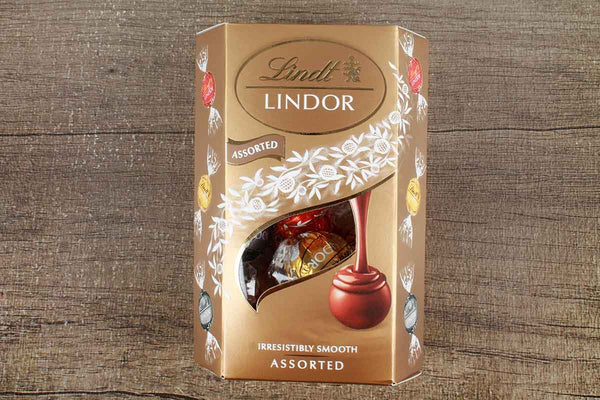 lindt lindor assorted chocolate 137 gm