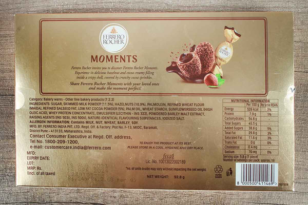 ferrero rocher moments 92.8