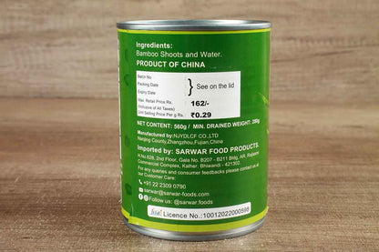 Sarwar Bamboo Shoots Halves Water 550 Gm