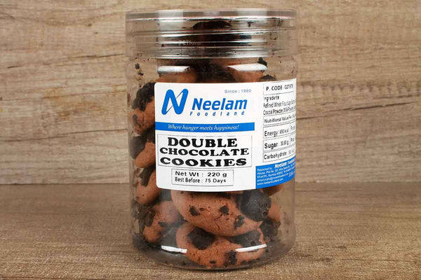 double chocolate cookies 220 gm