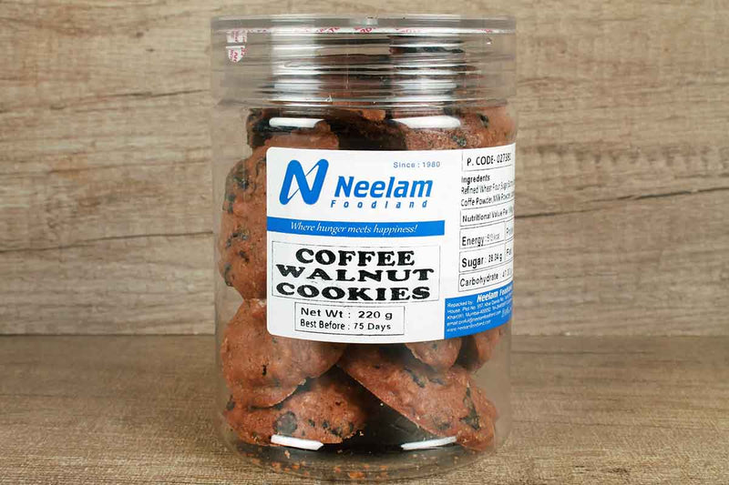 coffee walnut cookies 220 gm