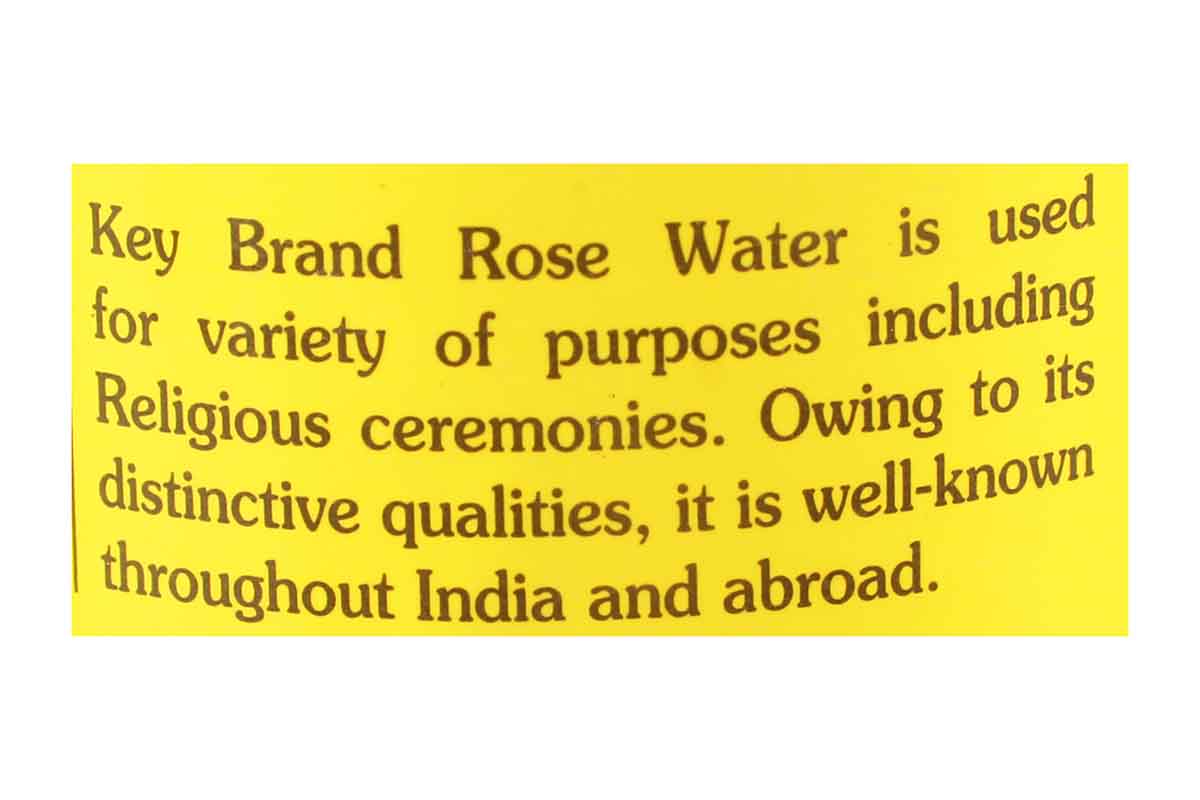 Key Brand Rose Water 200 Ml