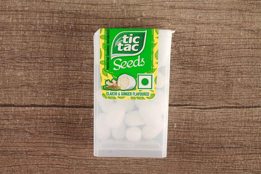 Tic Tac Seeds Elaichi & Ginger Flavoured 7.2 Gm
