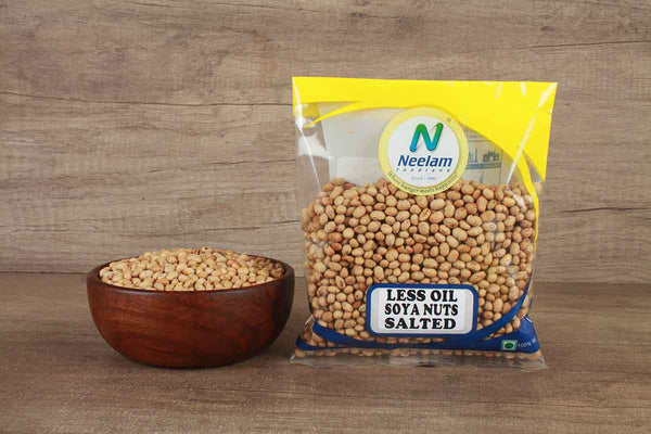less oil soya nuts salted 200