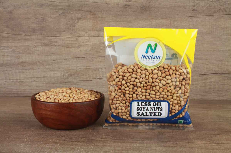 less oil soya nuts salted 200
