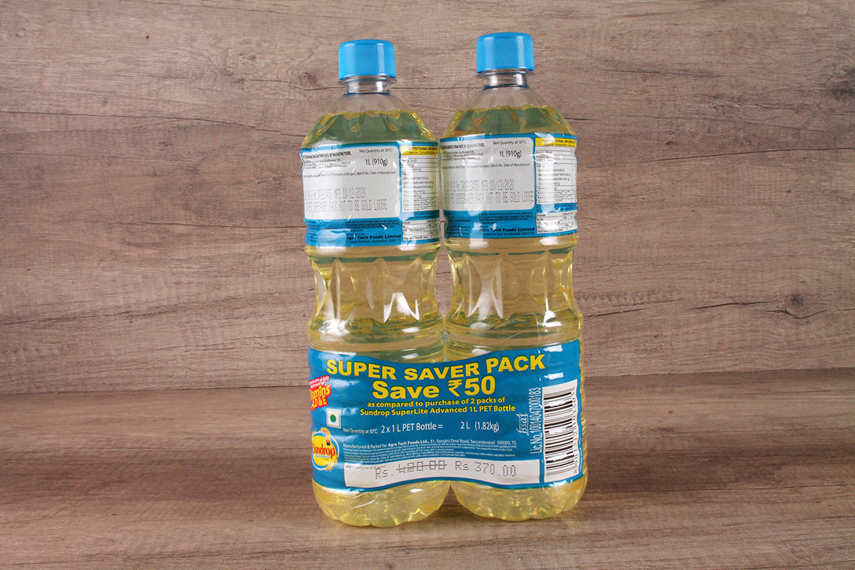 Sundrop Superlite Oil Combo Pack 2 Ltr