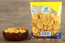 EXTRA THIN BANANA CHIPS MIXED WITH SMOKE BARBEQUE SEASONING 200