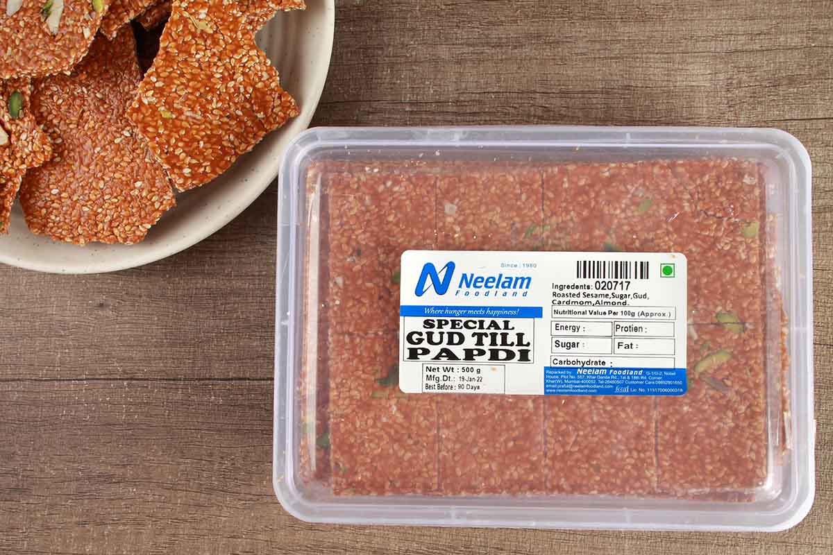 Gud Till Pista Chikki 400 Gm