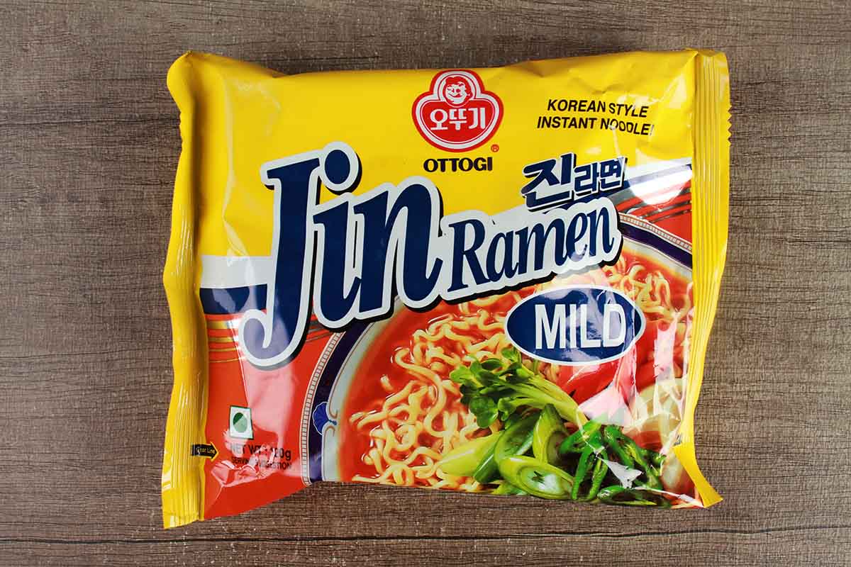 Ottogi Jin Ramen Mild Noodles 120 Gm