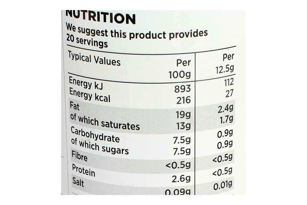 Asda 30% Less Fat Squirty Cream 250 Gm