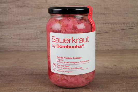 Bombucha Sauerkraut Pickled Probiotic Cabbage Original 450 Gm
