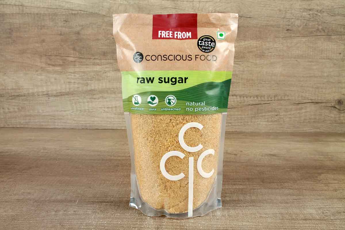 Conscious Food Raw Sugar 500 Gm