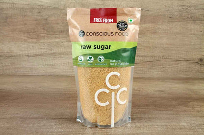 Conscious Food Raw Sugar 500 Gm