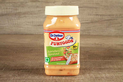 Funfood Sandwich Spread Veg Cucumber & Carrot Eggless 250 Gm