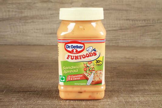 Funfood Sandwich Spread Veg Cucumber & Carrot Eggless 250 Gm