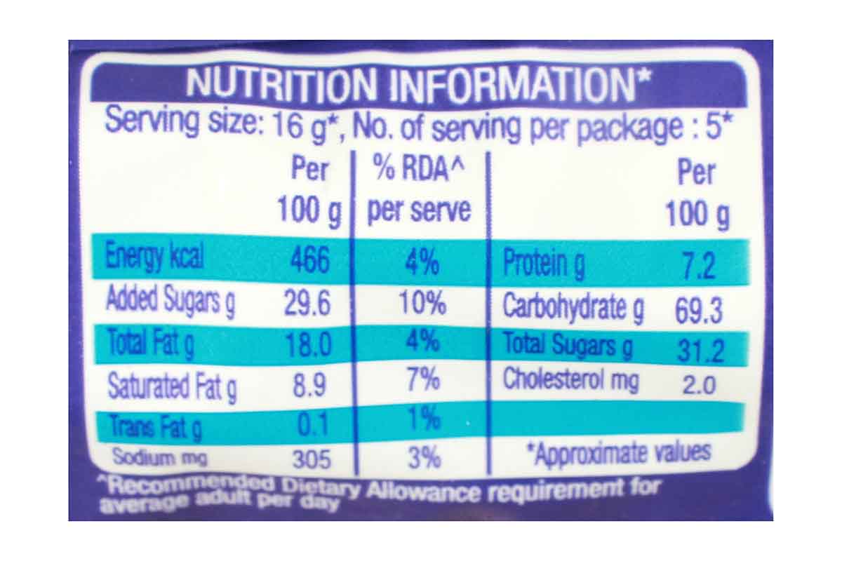 Cadbury Chocobakes Choco Chip Cookies 75 Gm