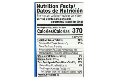 Pop Tarts Frosted Wilberry 384 Gm