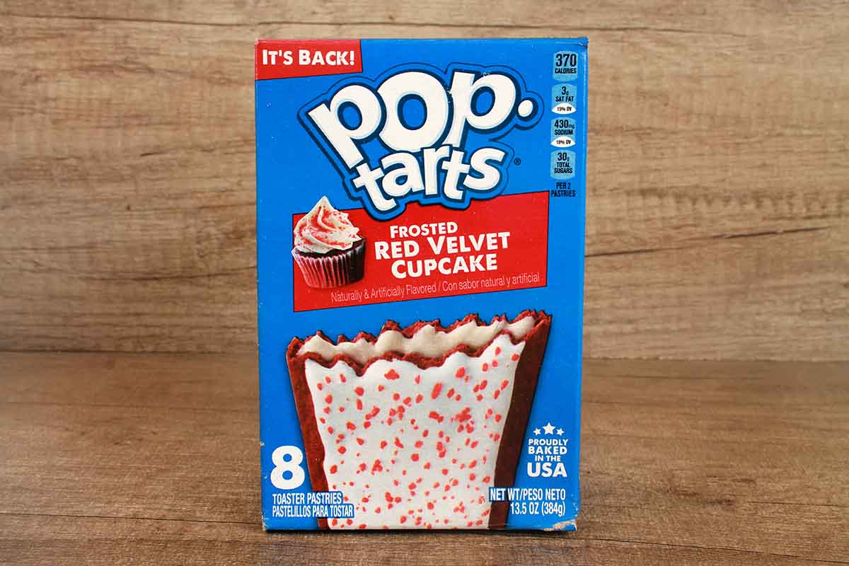 Pop Tarts Frosted Red Velvet Cupcake 384 Gm