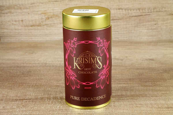 krisims pure decadence hot chocolate 250