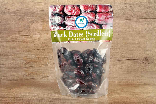 black dates seedless 500