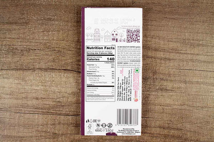 Belgian Gluten Free Dark Chocolate No Sugar Added 100 Gm