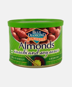 blue diamond almonds wasabi & soy sauce 150