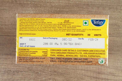Tetley Lemon Twist Tea 50 Bag