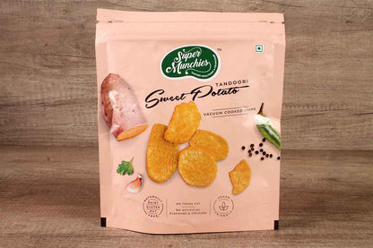 Super Munchies Tandoori Sweet Potato Chips 65 Gm