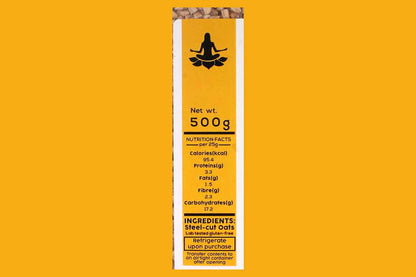 Sattvic Foods Gluten Free Steel Cut-Oats 500 Gm