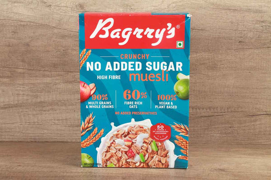 Bagrrys Crunchy Muesli No Add Sugar Diet 500 Gm