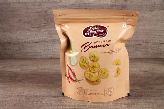Super Munchies Peri Peri Banana Chips 50 Gm