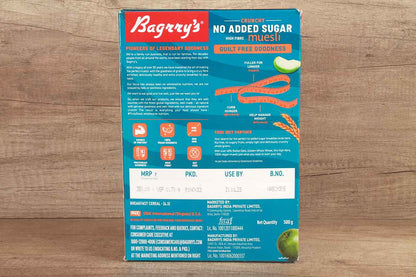 Bagrrys Crunchy Muesli No Add Sugar Diet 500 Gm