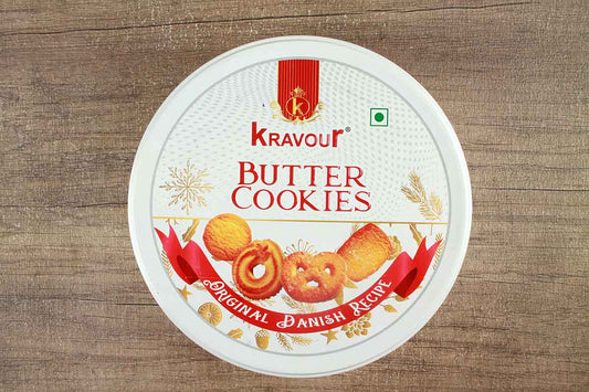 Kravour Original Danish Recipe Butter Cookies 400 Gm