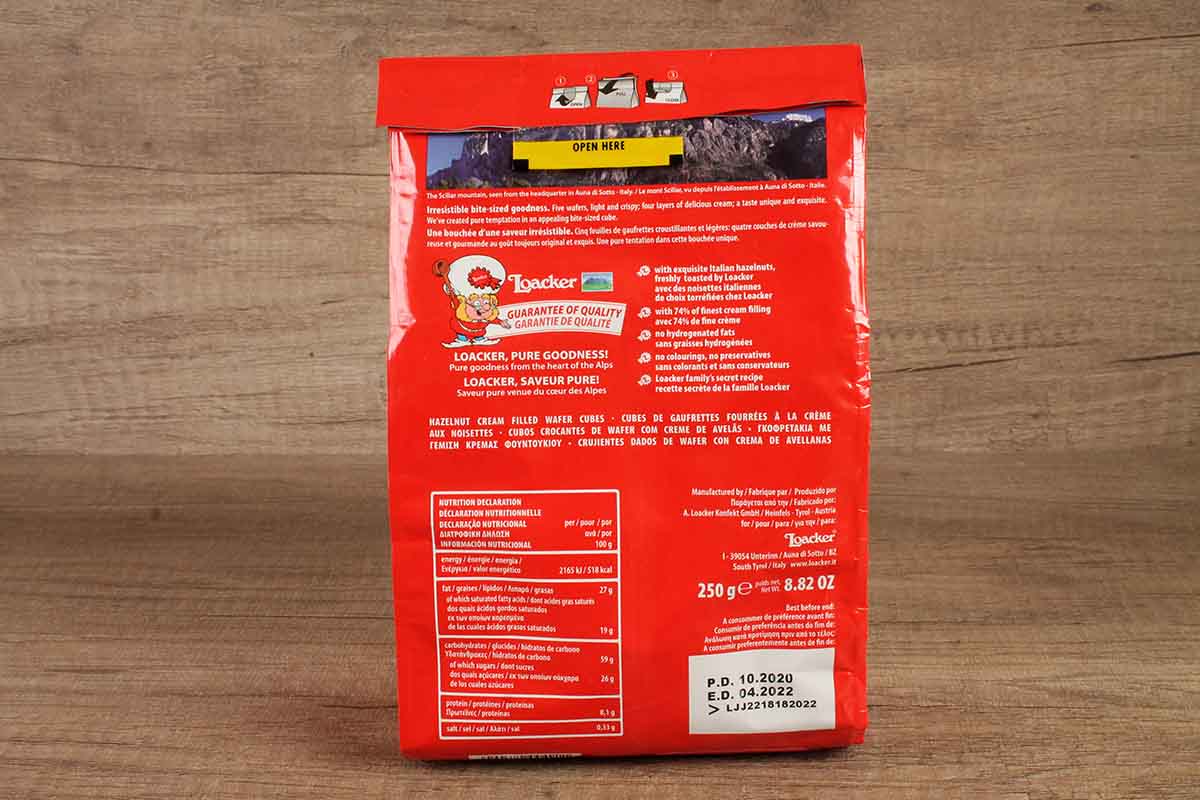 Loacker Napolitaner 250 Gm